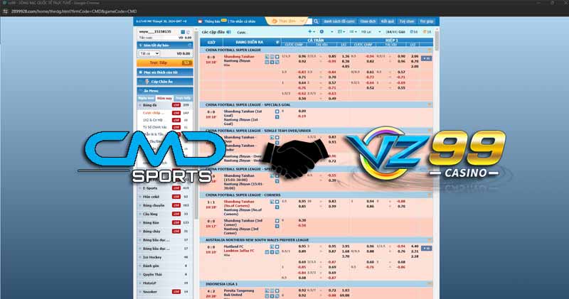 CMD Sports và thể thao VZ99